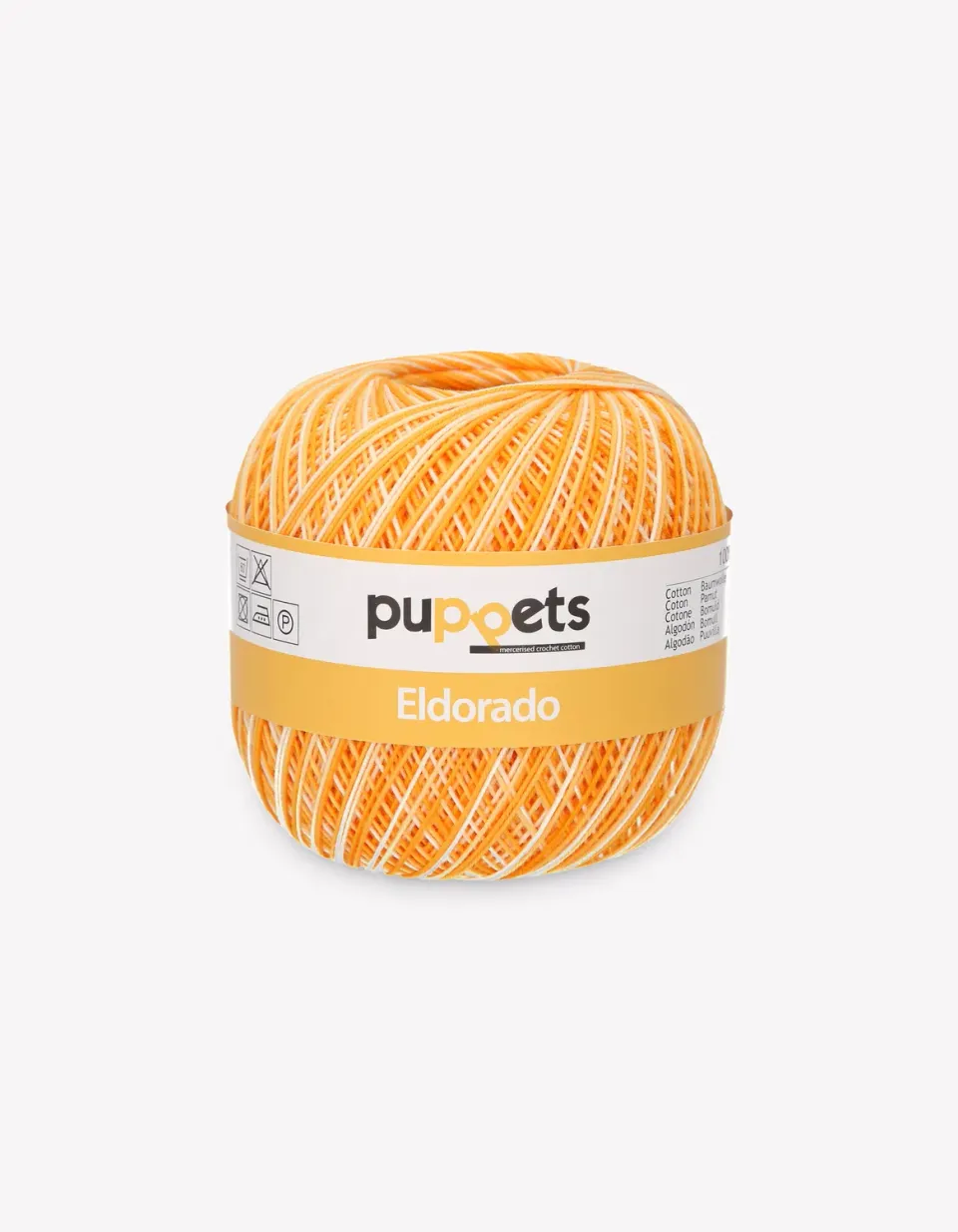 Anchor Puppets Eldorado Multicolour 12 Häkelgarn 50g bunt