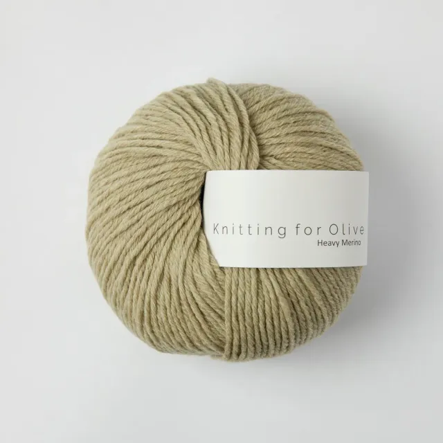 Knitting for Olive Heavy Merino Fennel Seed Wolle grün