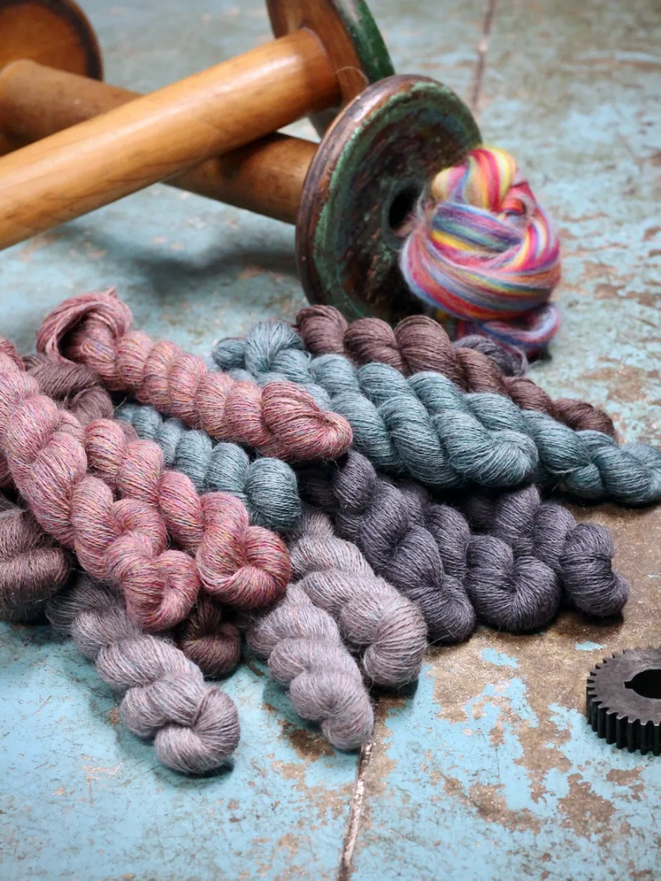 John Arbon Appledore Lace Strickwolle 50g Tweedy