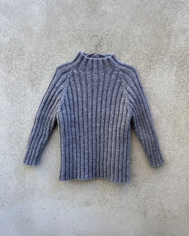 Knitting for Olive Olive's Classic Rib Strickanleitung Rollkragenpullover