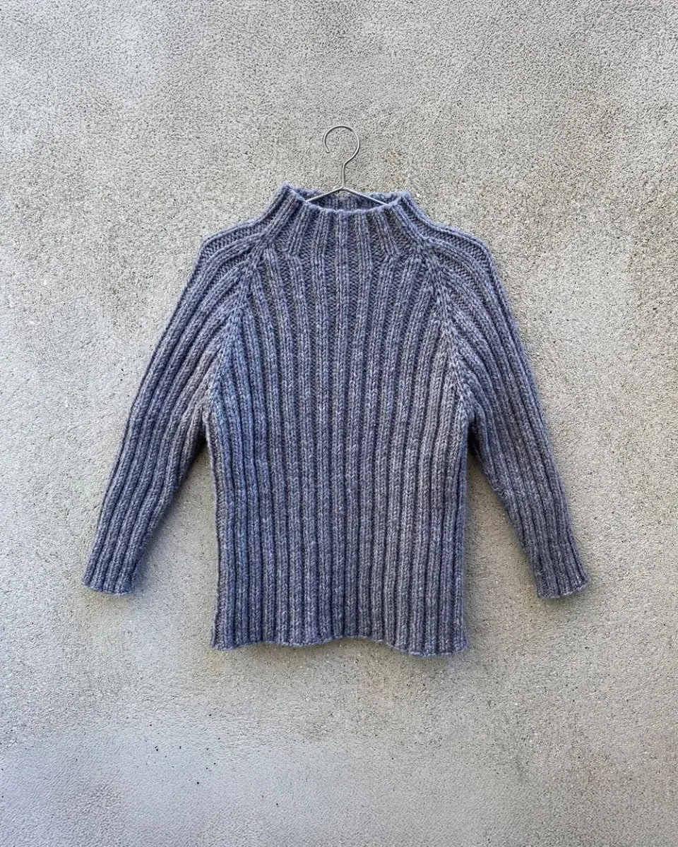 Knitting for Olive Olive's Classic Rib Strickanleitung Rollkragenpullover