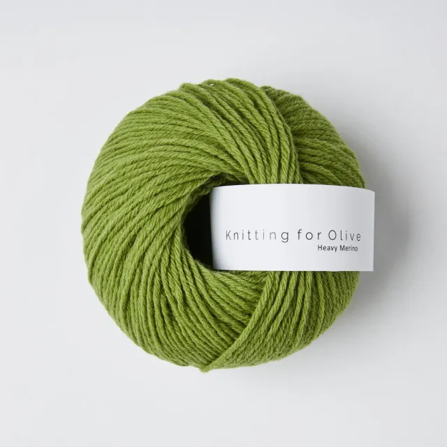 Knitting for Olive Heavy Merino Wolle Pea Shoots 100% Schurwolle