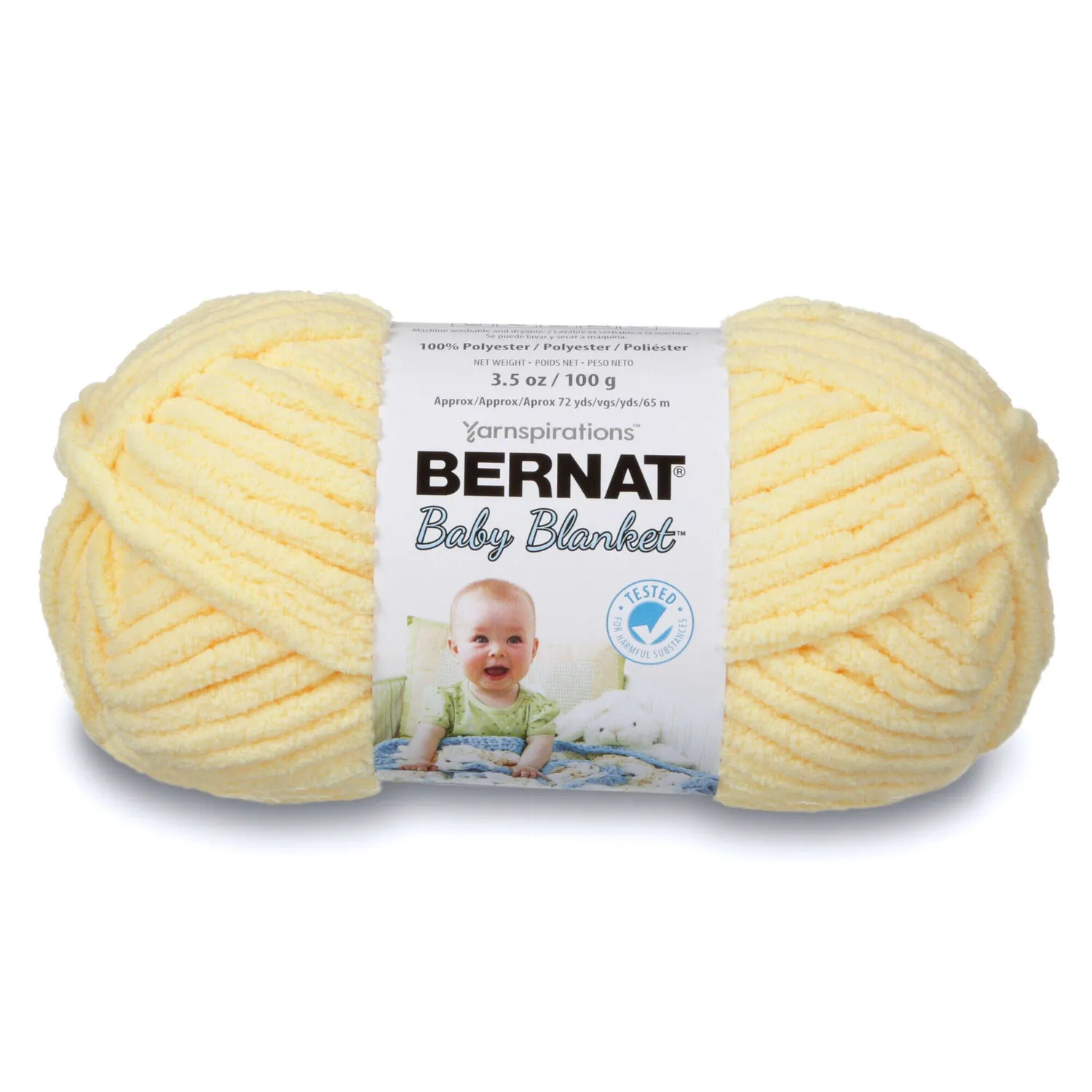 Bernat Baby Blanket Babygarn weich