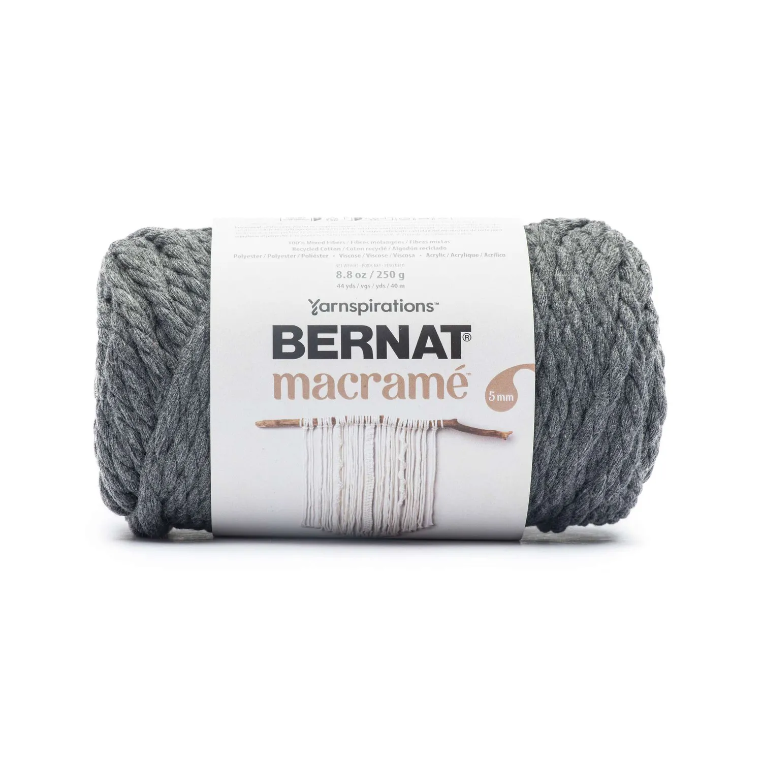 Bernat Macrame Makrameegarn Baumwollkordel Recycling
