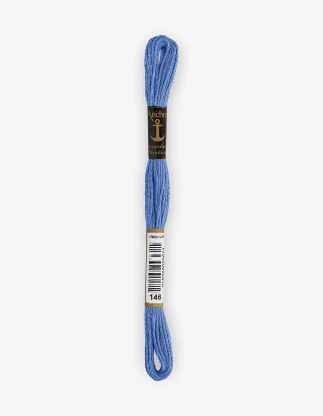 Anchor Stranded Cotton Mouline Stickgarn 8m mercerisiert