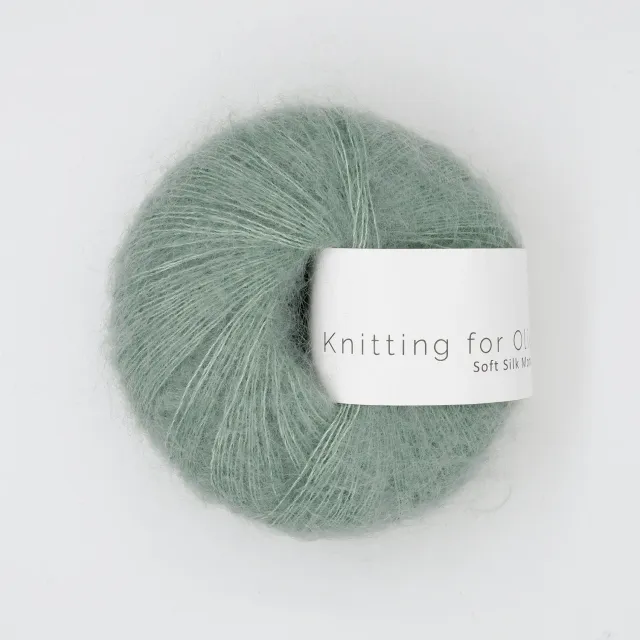 Knitting for Olive Soft Silk Mohair Wolle Eucalyptus Mohair-Seide