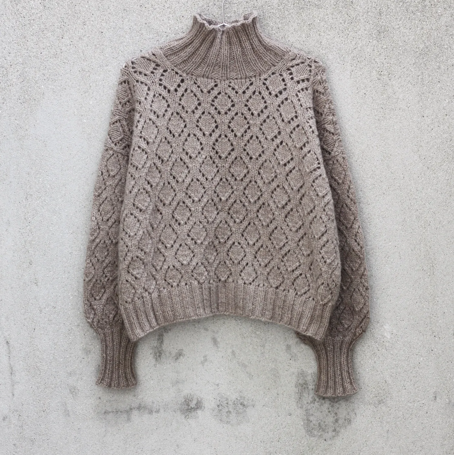 Knitting for Olive Nature Lace Sweater Strickanleitung Lace