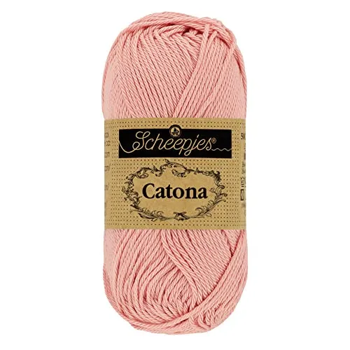 Scheepjes Catona 406 Soft Beige Garn 50g mercerisiert