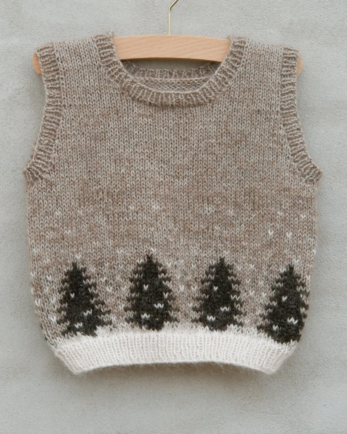 Knitting for Olive Snow Vest Strickanleitung Kinderweste