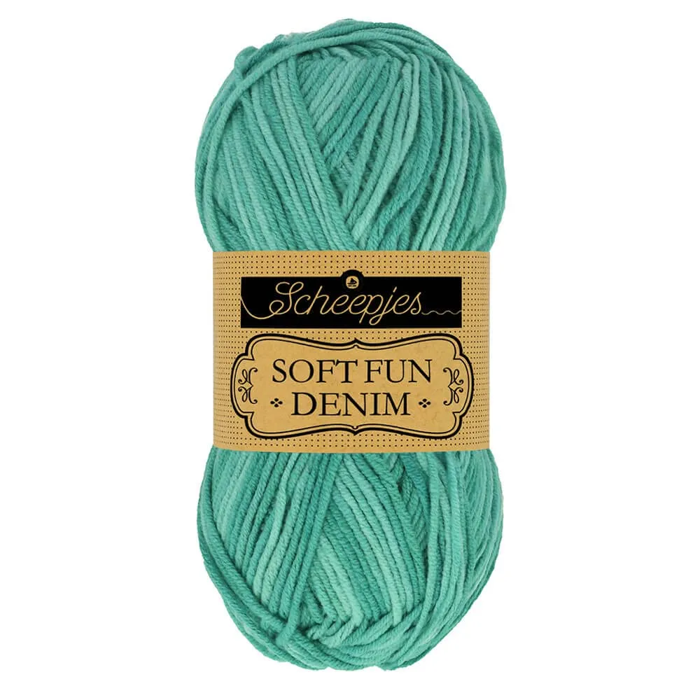 Scheepjes Softfun Denim 500 Garn 1x50g Baumwollmischung