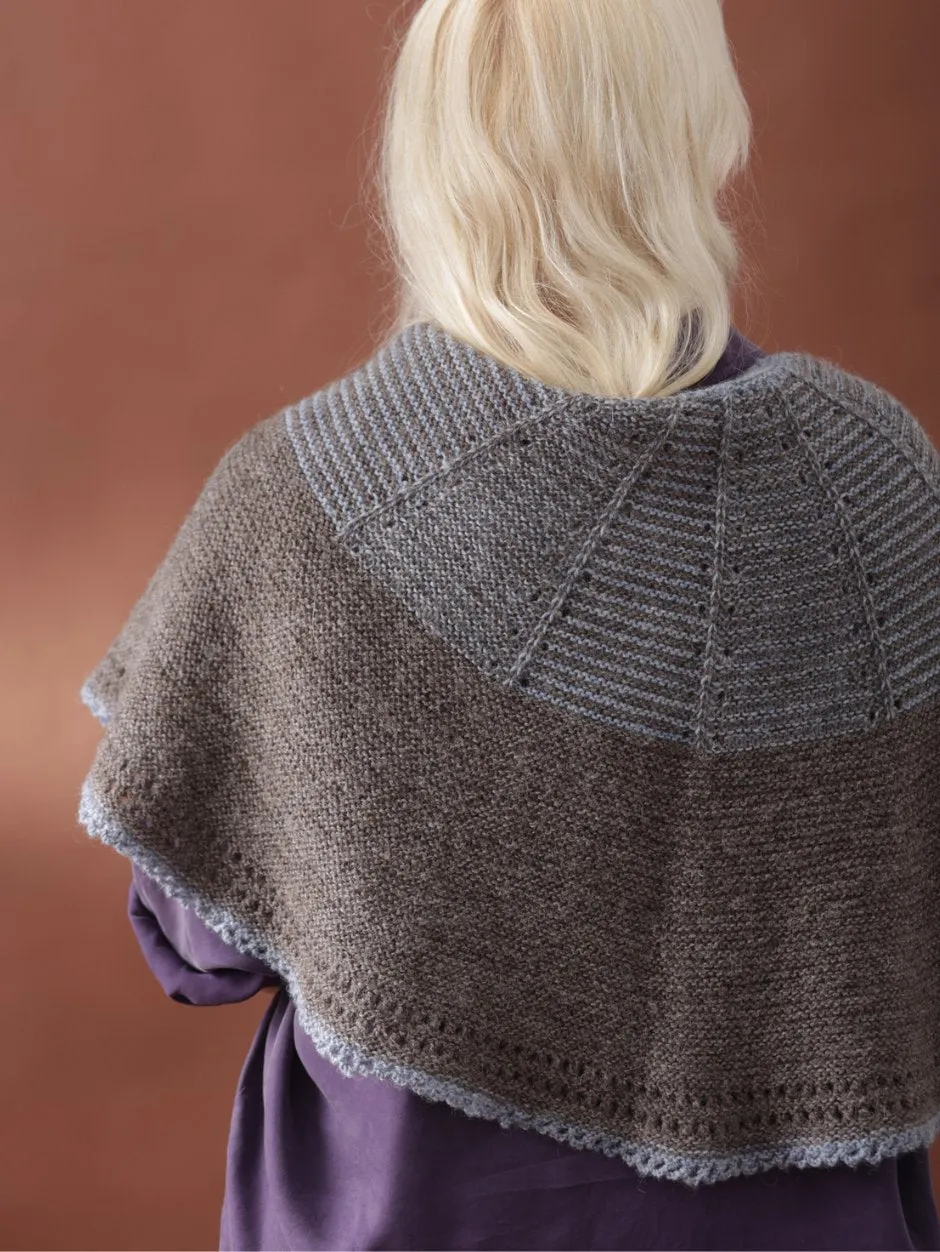 John Arbon Pothos Shawl Anleitung Zoe Snow Ash Tuch