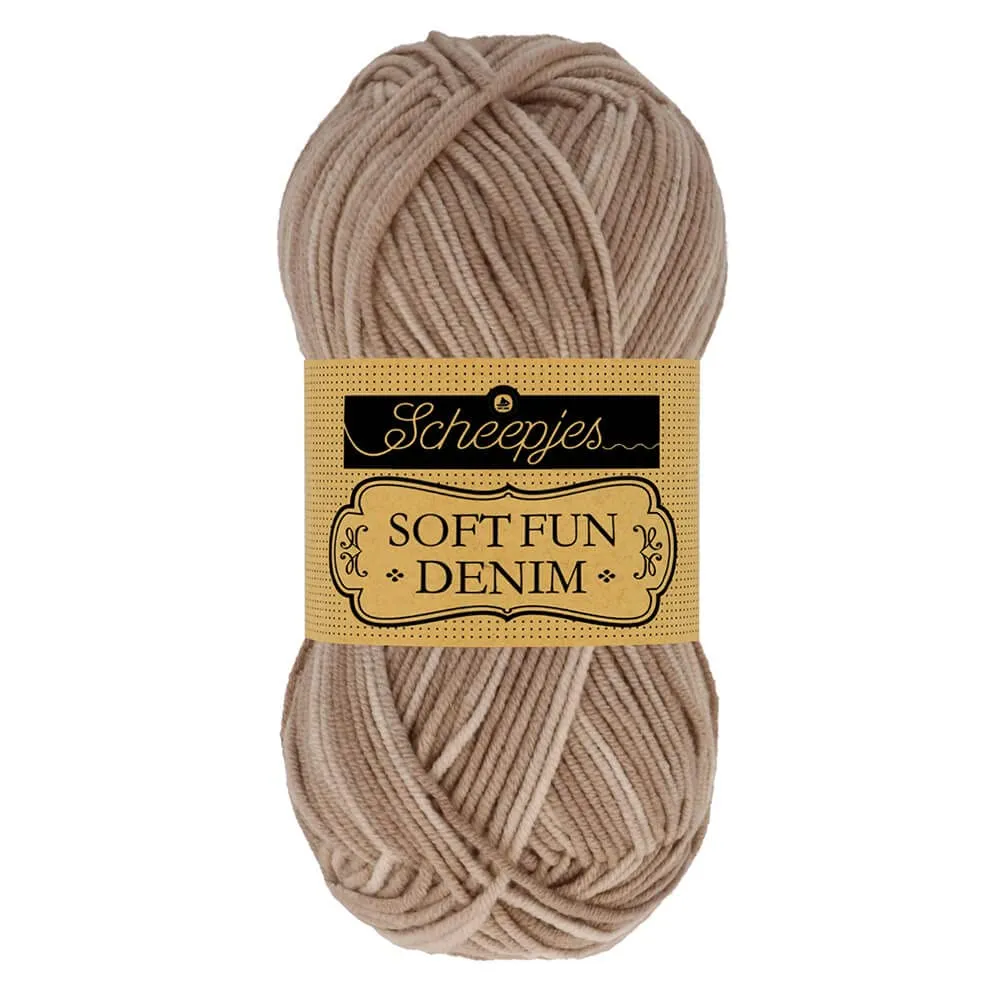 Scheepjes Softfun Denim 500 Garn 1x50g Baumwollmischung