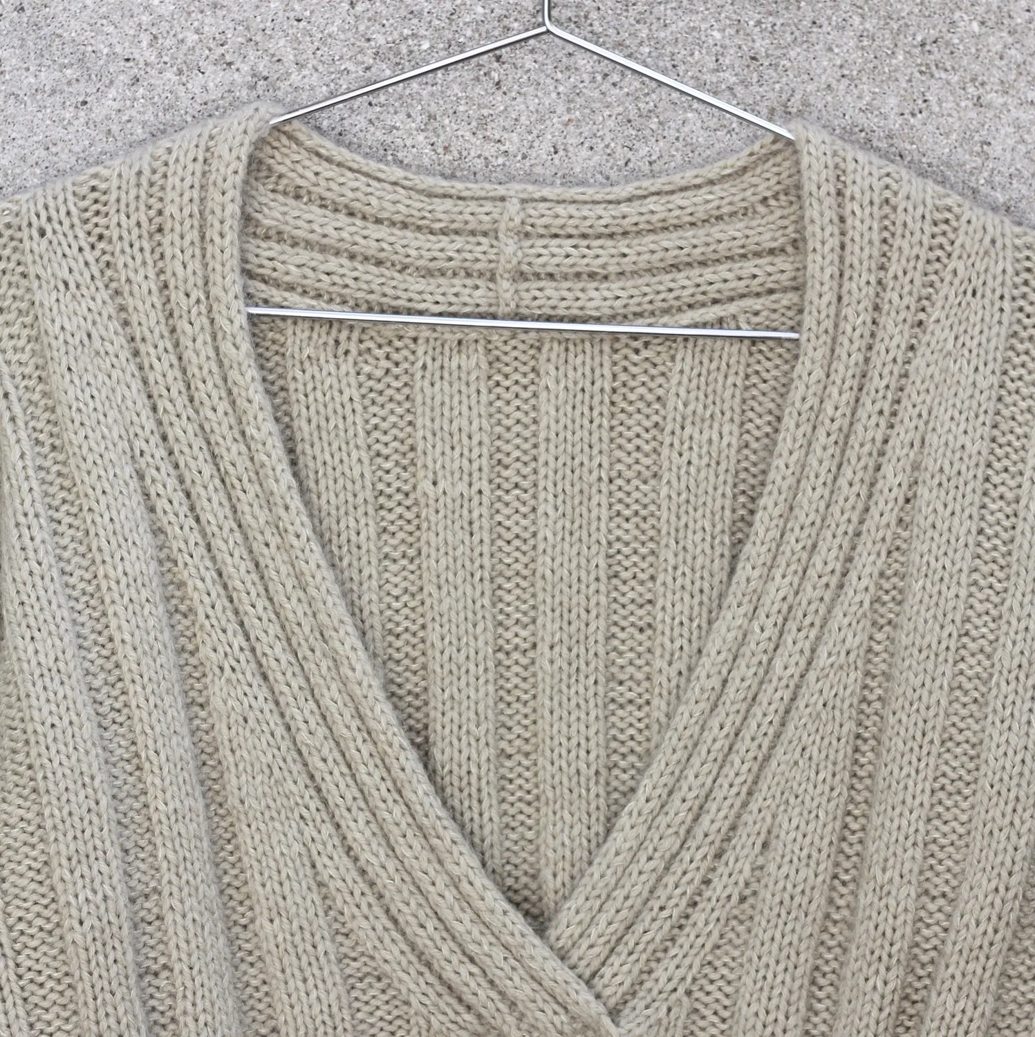 Knitting for Olive Fennel Sweater Strickanleitung Deutsch Oversize-Rippe