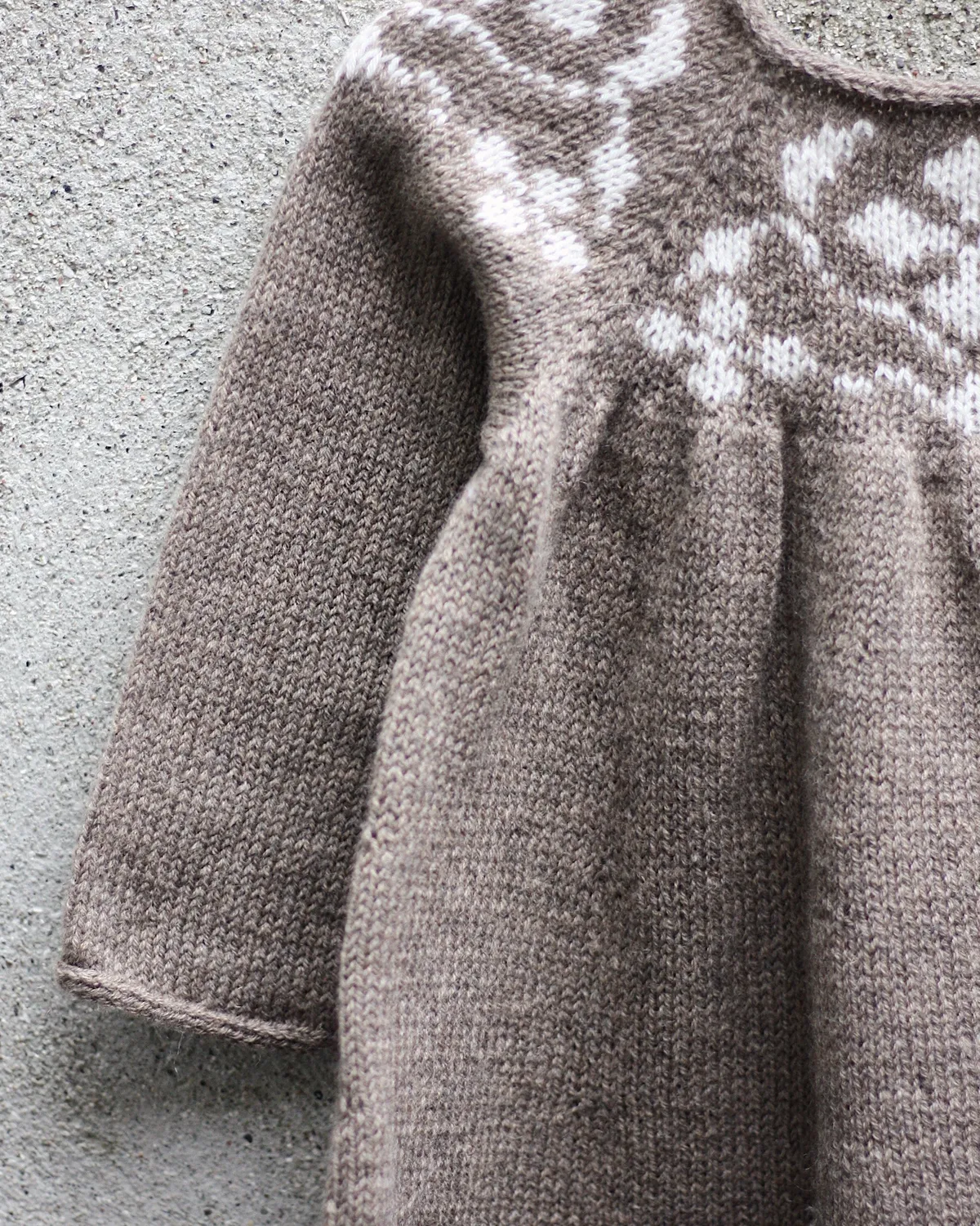 Knitting for Olive Cornelia Dress Strickanleitung deutsch Kleid