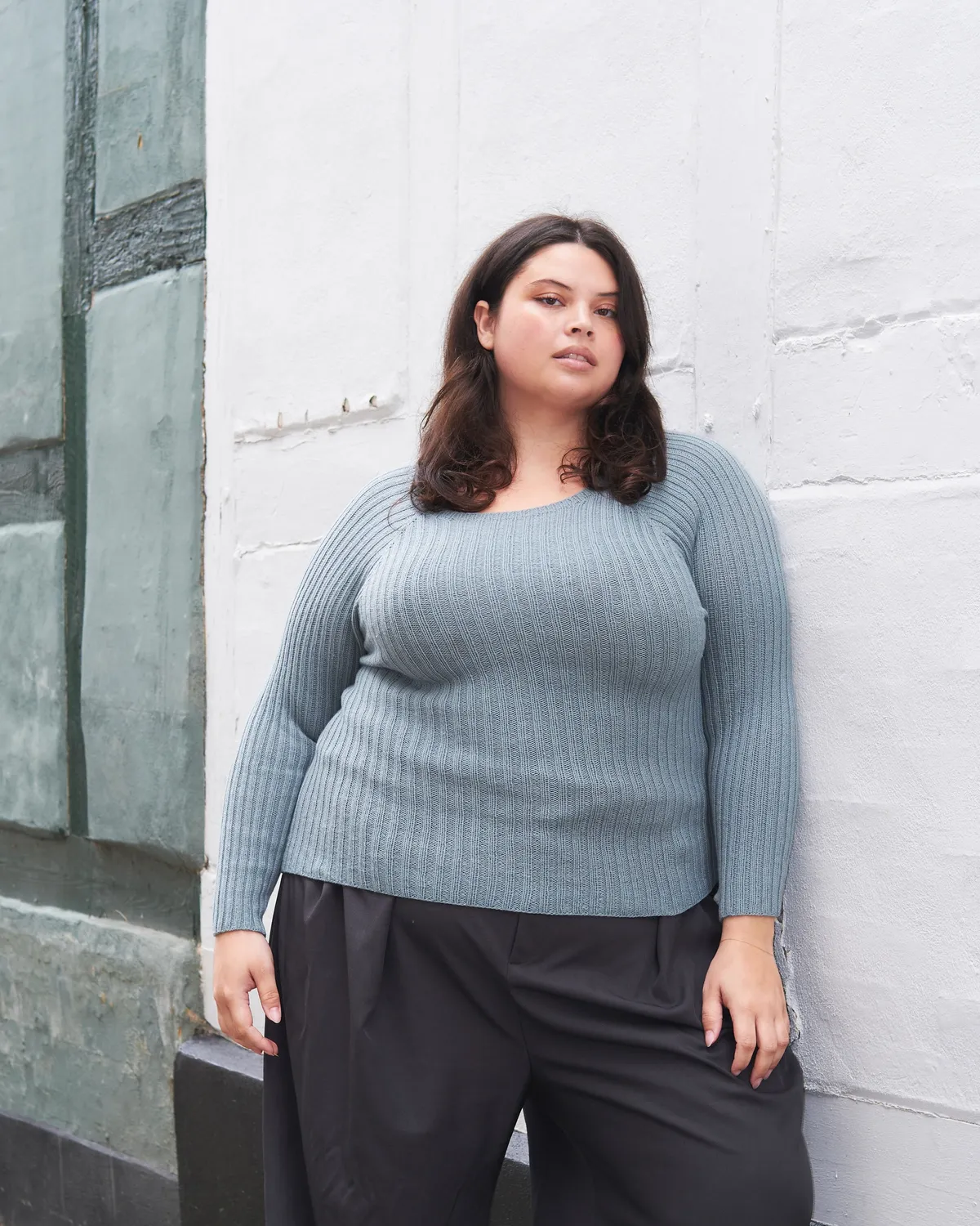 Knitting for Olive Rib Tee Strickanleitung Rippen-Shirt