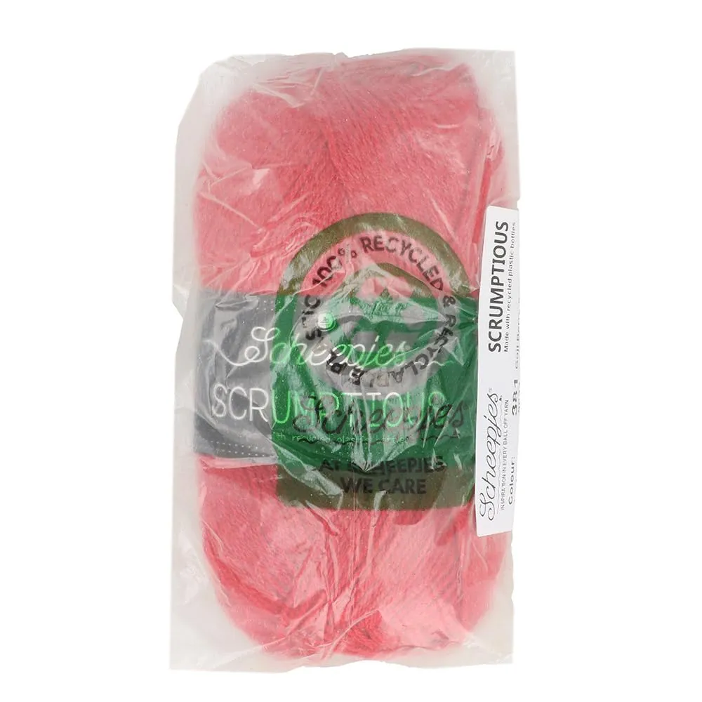 Scheepjes Scrumptious 381 Garn Goji Berry Smoothie 100g weich