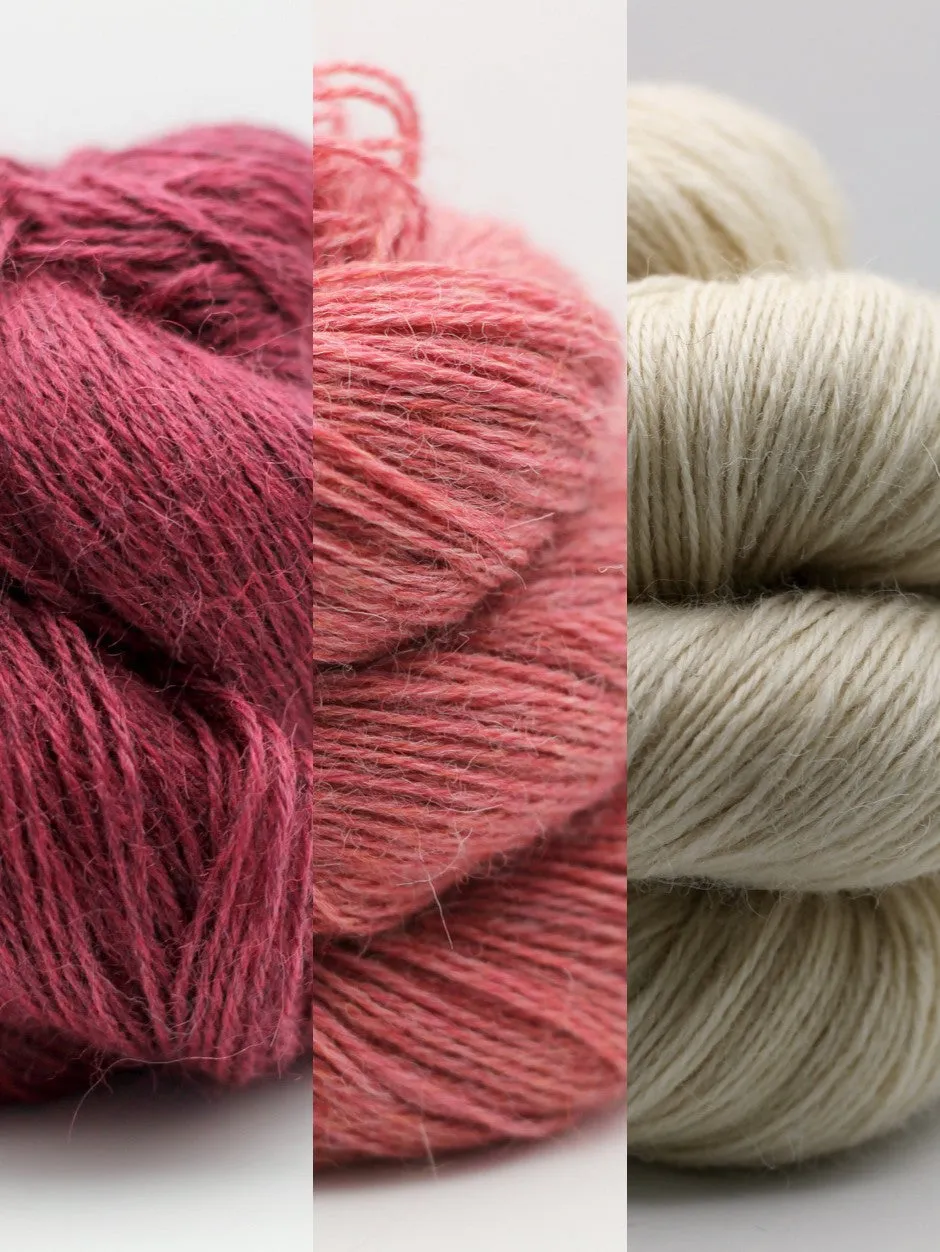 John Arbon Boyd Hat Strickset DK mit Bommel