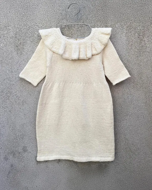 Knitting for Olive Lili Dress Strickanleitung Deutsch Kinderkleid