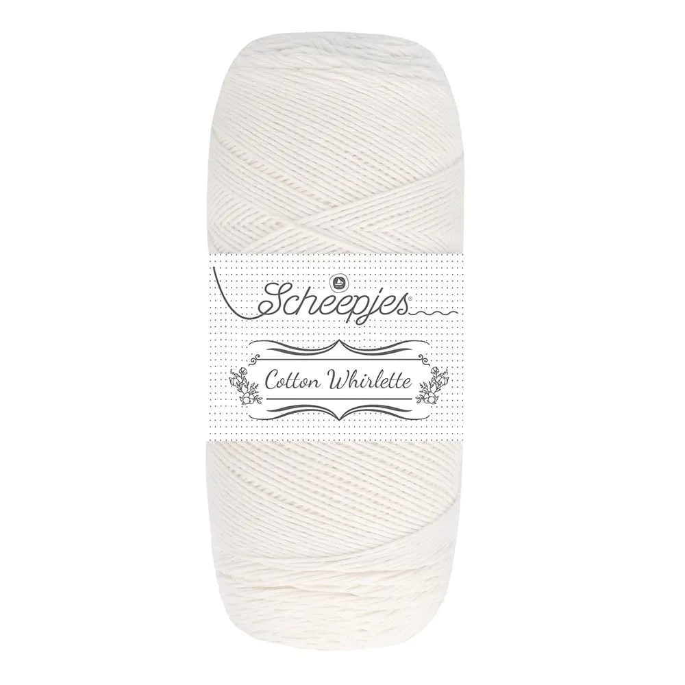 Scheepjes Cotton Whirlette 805 Salatgrün Garn 100g Baumwolle