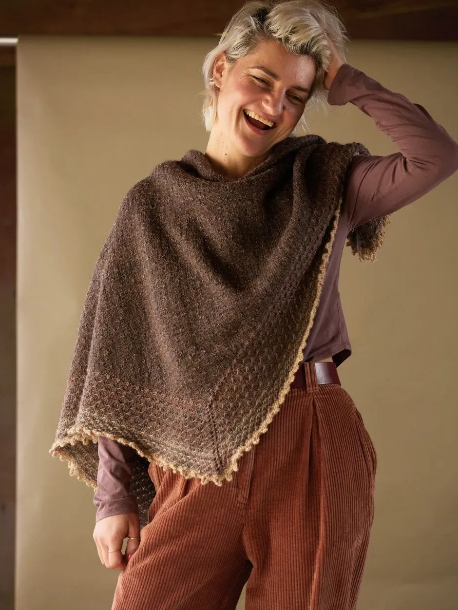 John Arbon Stars in the Sky Tuch Strickkit Warm Browns Gr.1