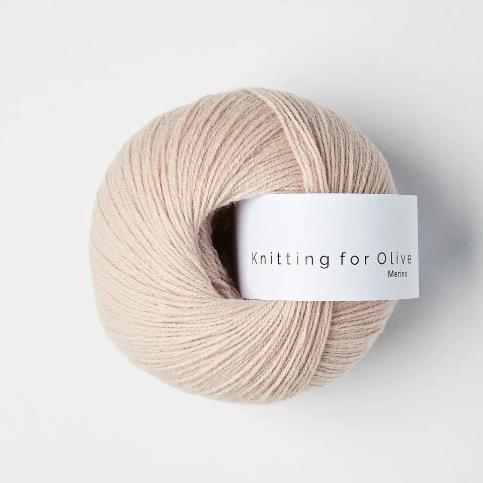Knitting for Olive Merino Wolle Soft Rose puderrosa 50g