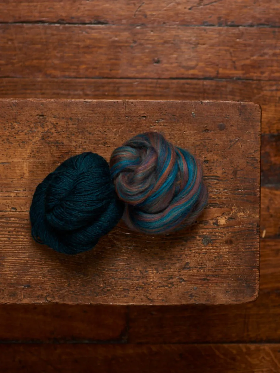 John Arbon Yarnadelic Kammzug Corriedale 100g Bunt