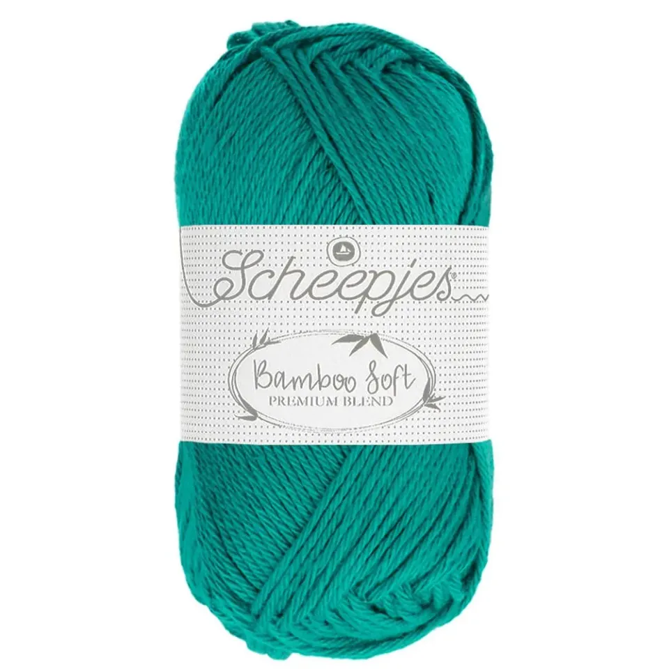 Scheepjes Bamboo Soft 258 Garn 1x50g Jade Lapis