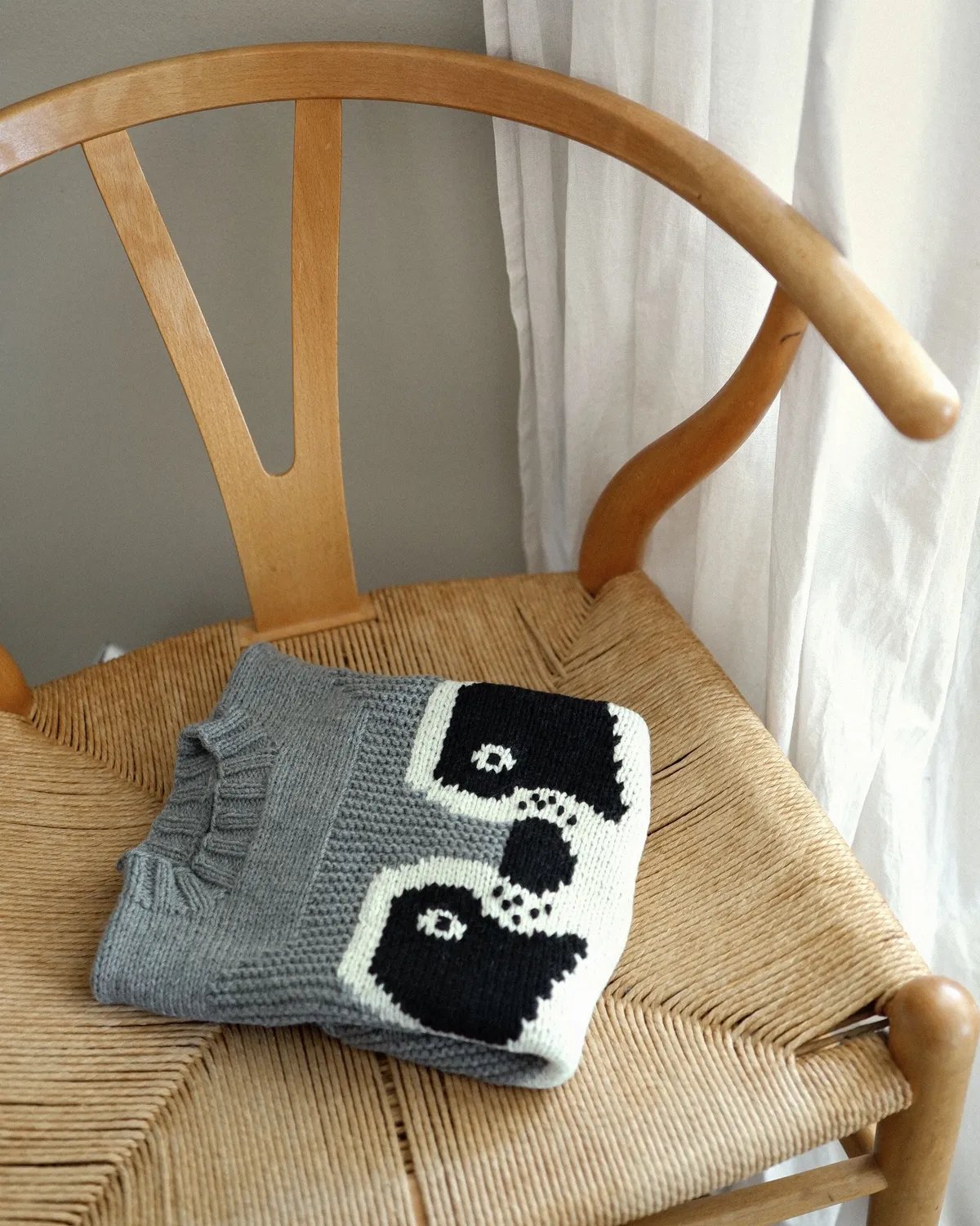 Knitting for Olive Olive's Racoon Strickanleitung 1-6J Intarsia