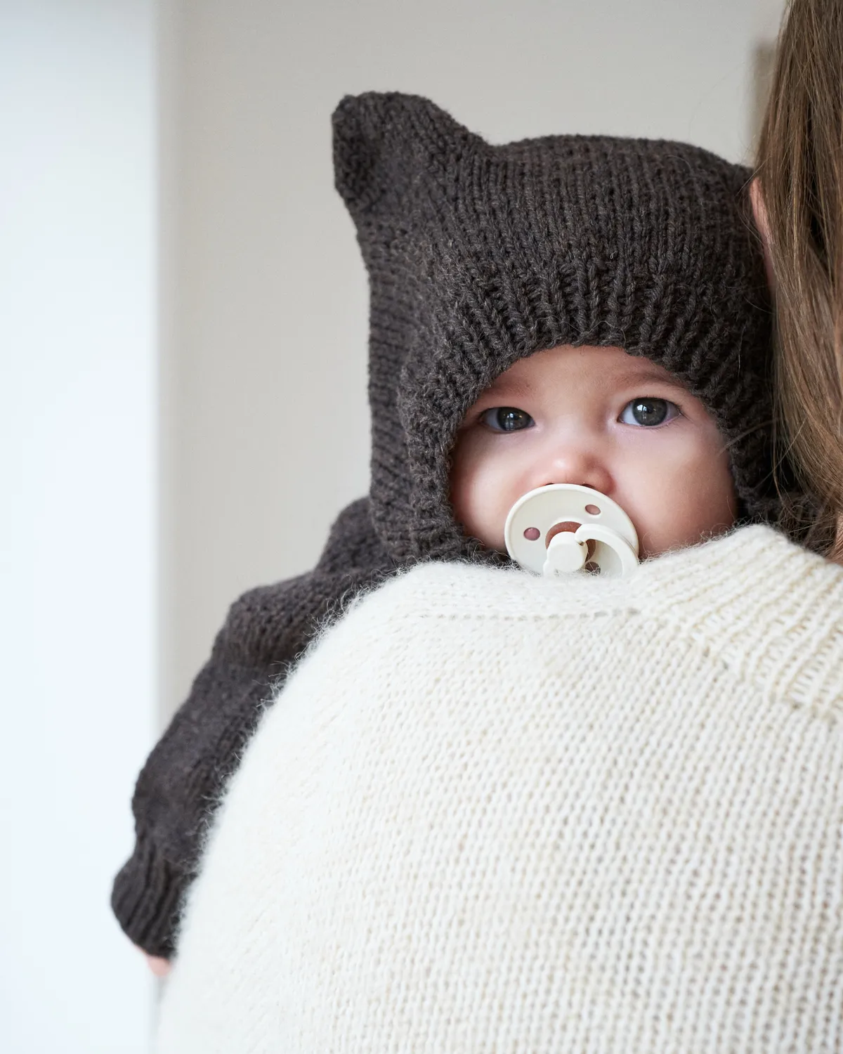 Knitting for Olive Baby Bear Suit Strickanleitung Overall mit Ohren