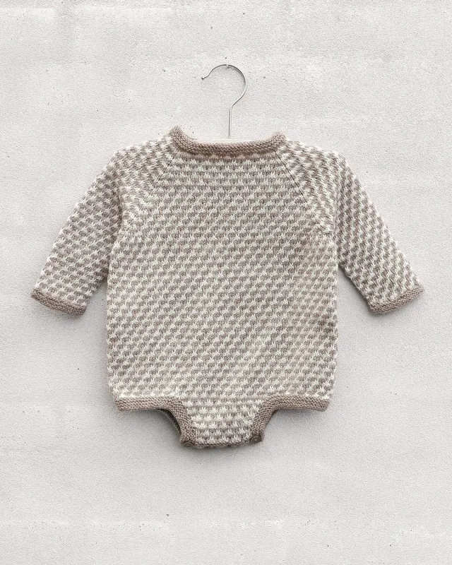 Knitting for Olive Birke Romper Strickanleitung Baby deutsch