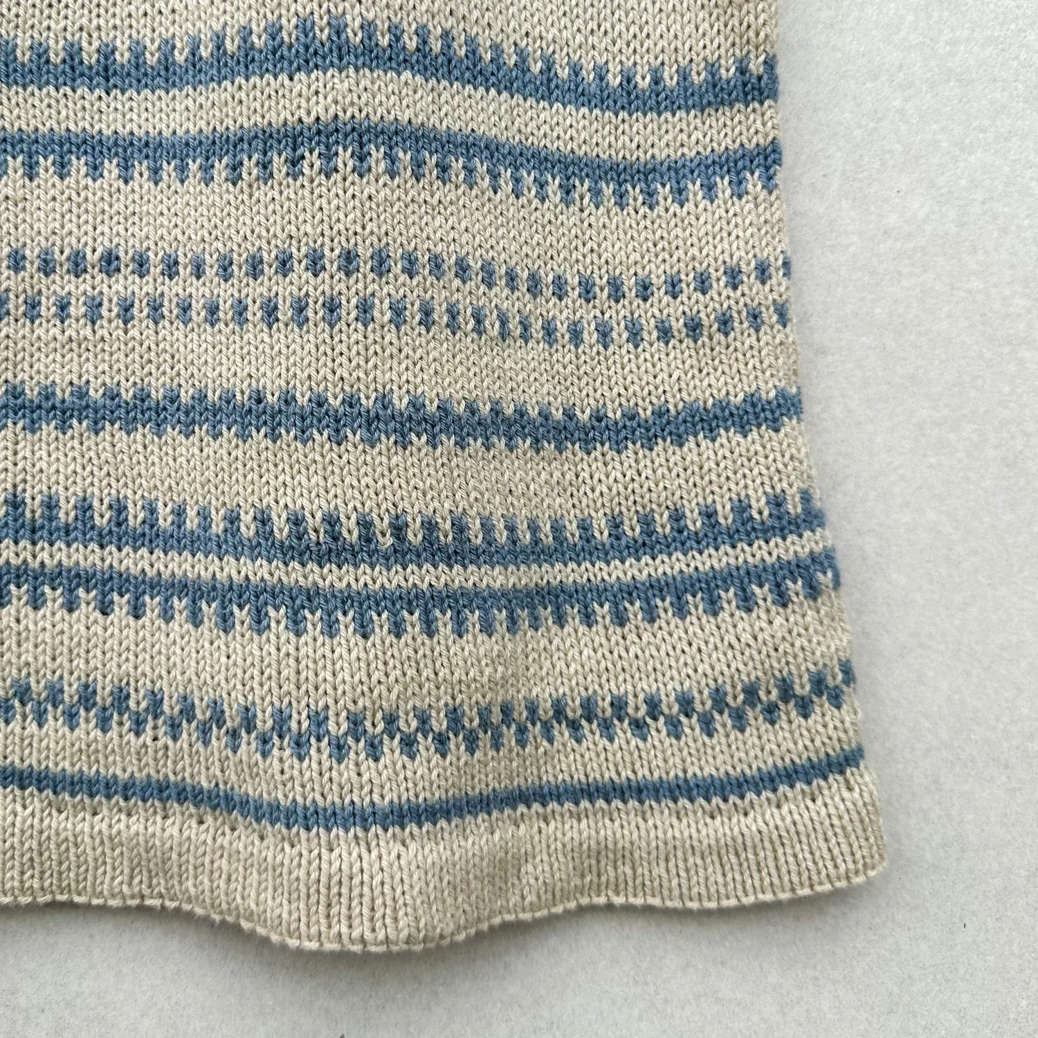 Knitting for Olive Lima Top Strickanleitung Sommertop zweifarbig