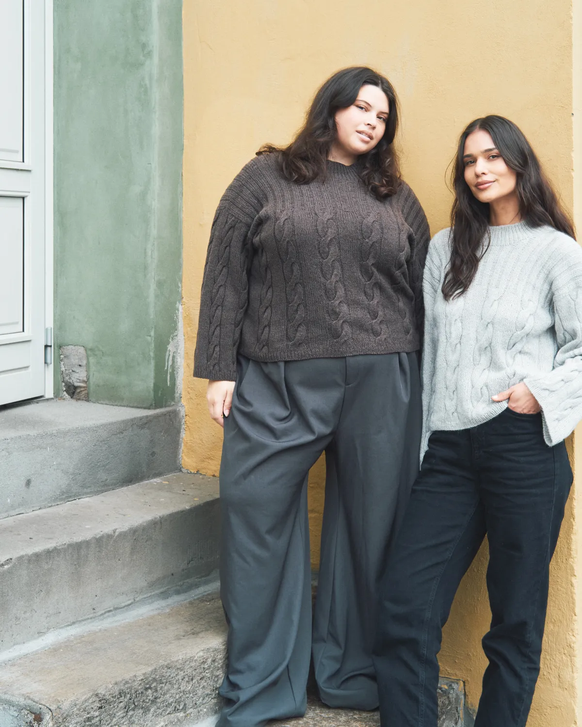 Knitting for Olive Cobra Sweater Strickanleitung XS-4XL Zopf locker