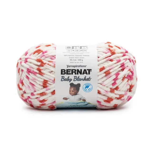 Bernat Baby Blanket Dot Chenillegarn 300g weich