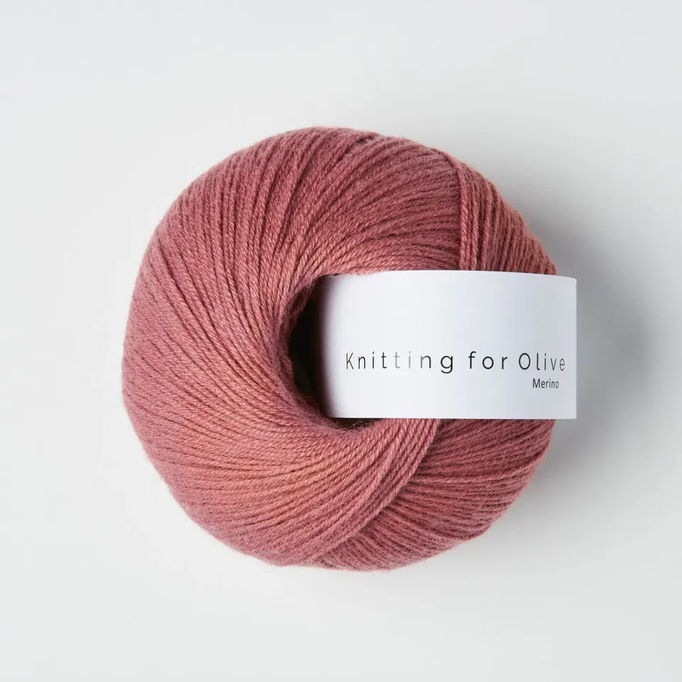 Knitting for Olive Merino Wild Berries Wolle 50g Beerenton