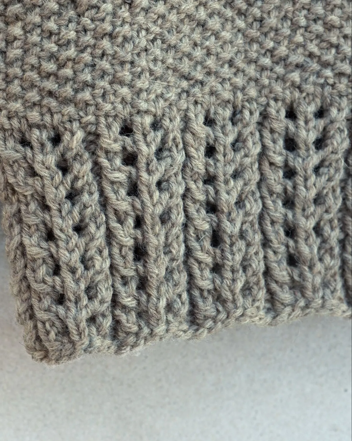 Knitting for Olive Nuuk Sweater Strickanleitung Pullover deutsch