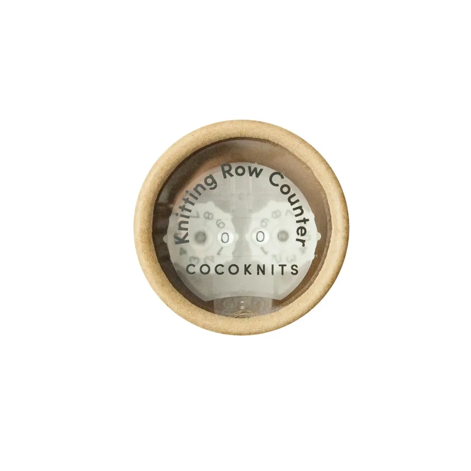 Cocoknits Knitting Row Counter Reihenzähler transparent Zubehör