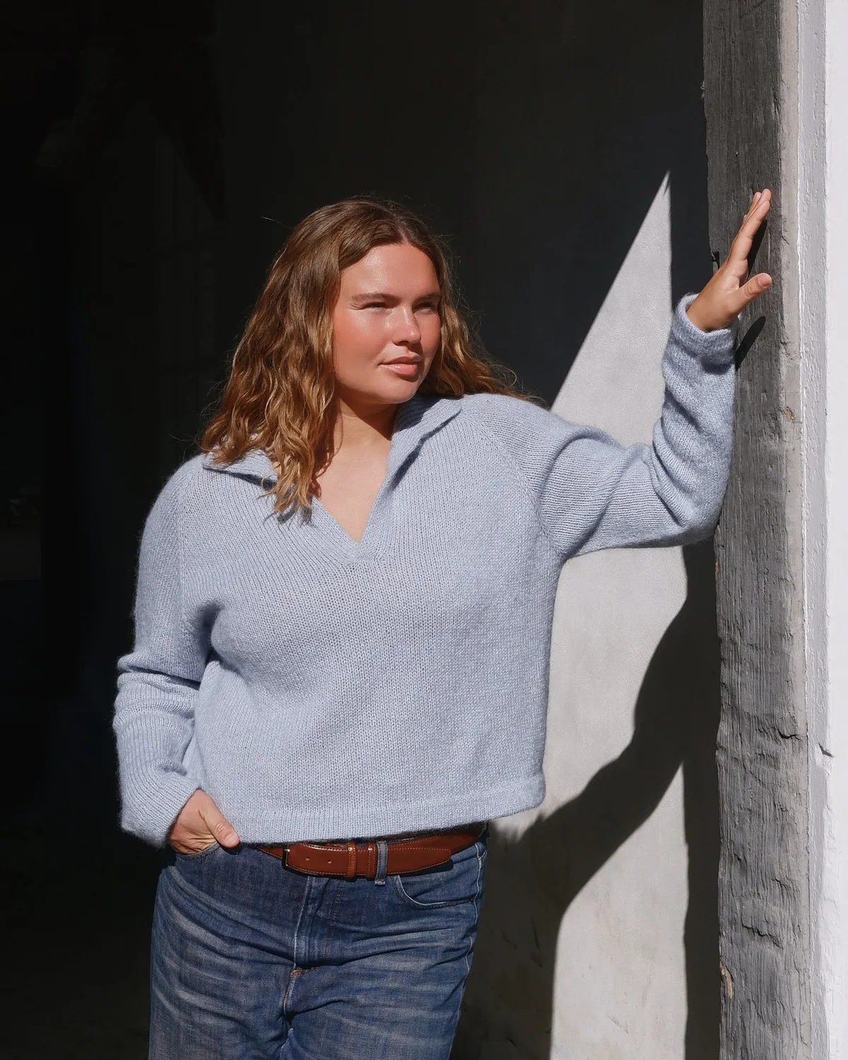 Knitting for Olive Wilson Sweater Anleitung Polokragen XS-5XL