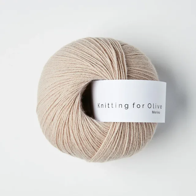 Knitting for Olive Merino Wolle Powder hellbeige