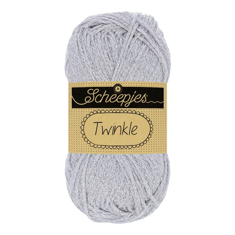 Scheepjes Twinkle Garn 901 1x50g Glitzer