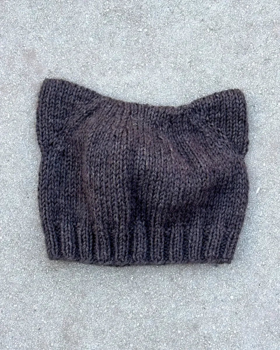 Knitting for Olive Olives Cat Beanie Strickanleitung Katzenmütze