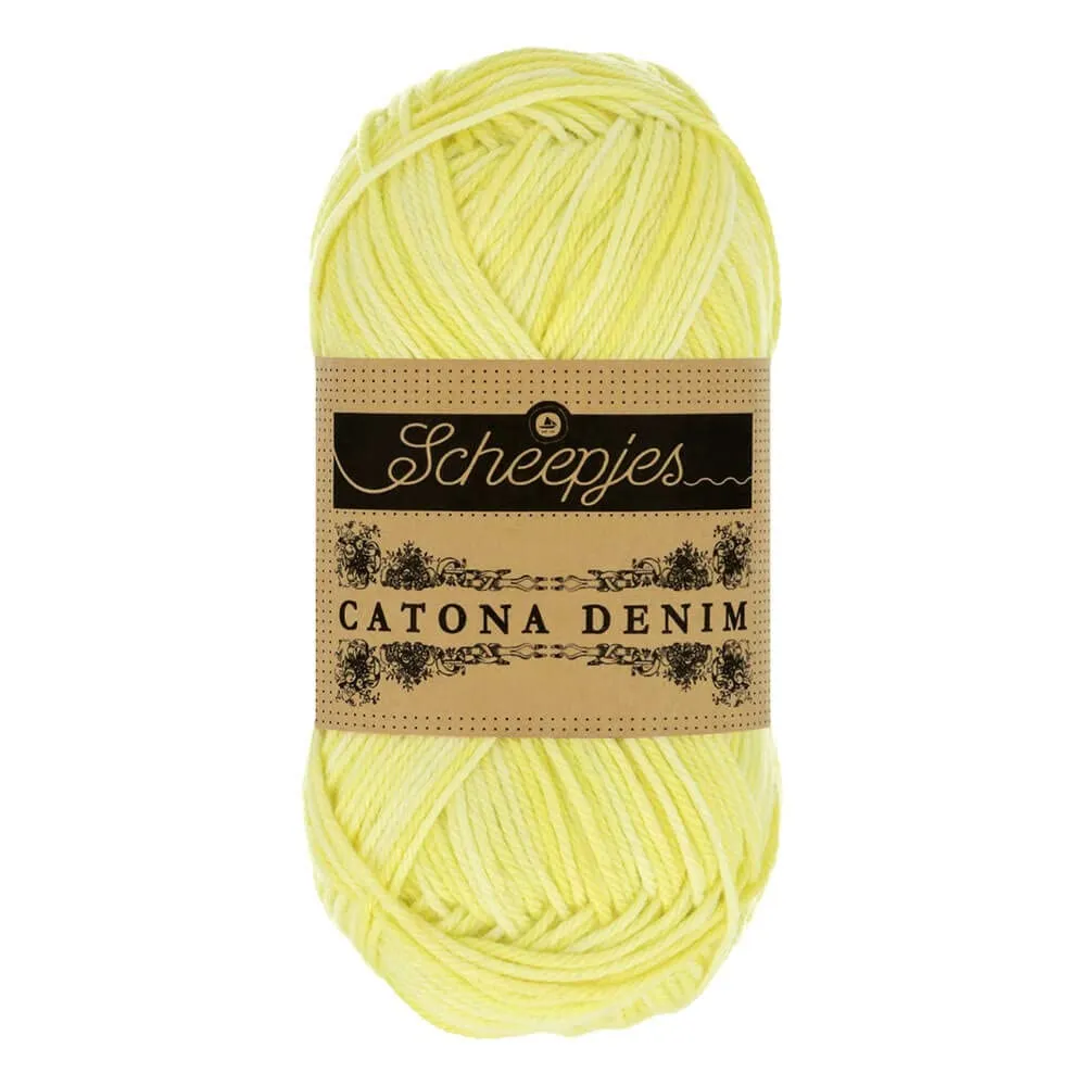 Scheepjes Catona Denim 191 Baumwollgarn 1x50g Grau