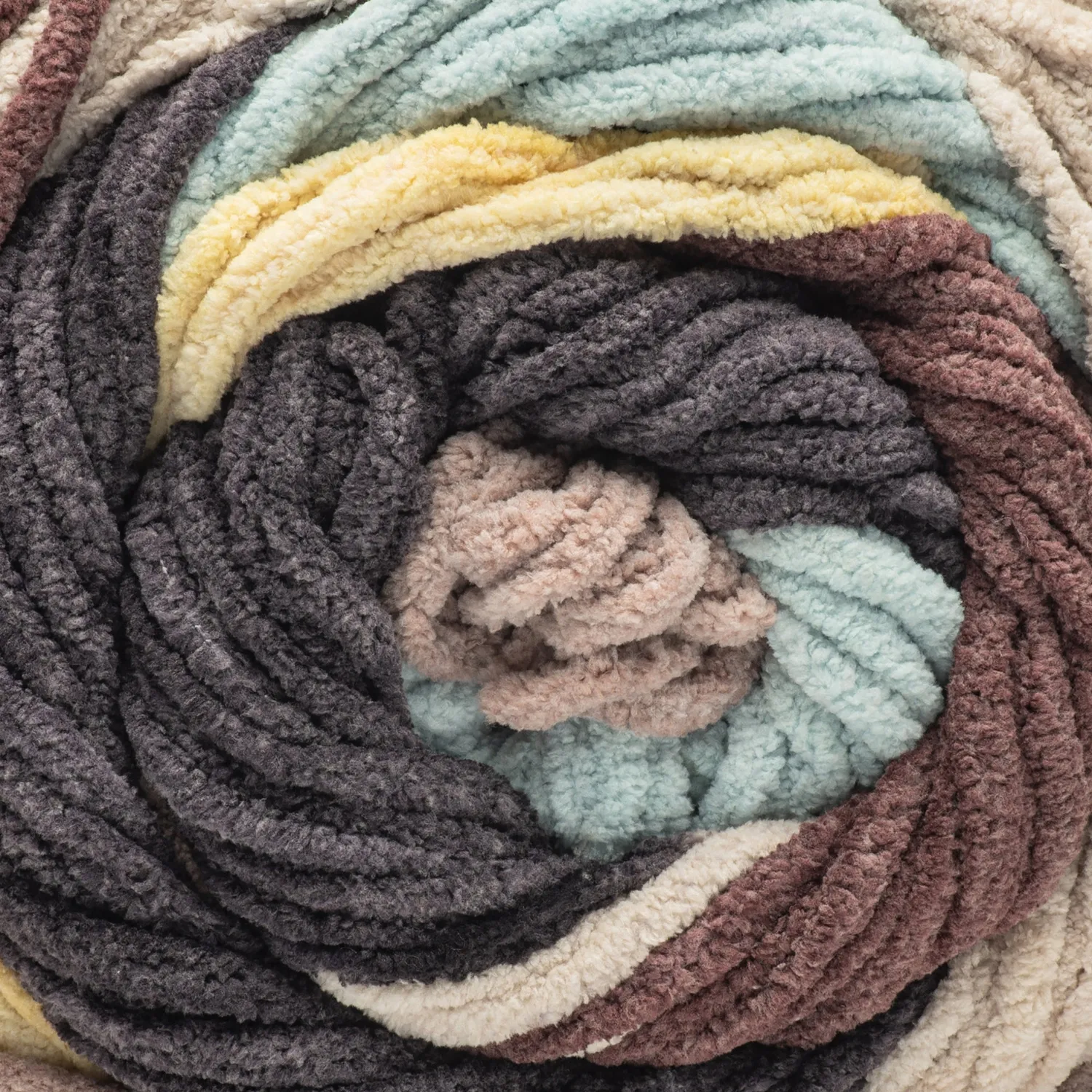 Bernat Blanket Patchwork Garn 300g Chenille Decken
