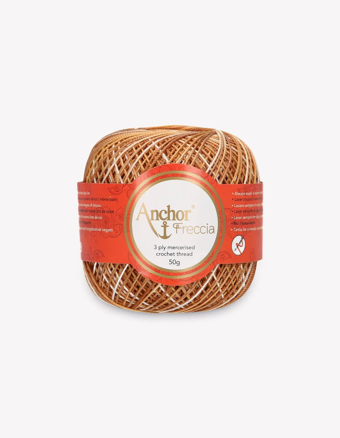 Anchor Freccia Multicolour 6 Häkelgarn 50g Verlauf