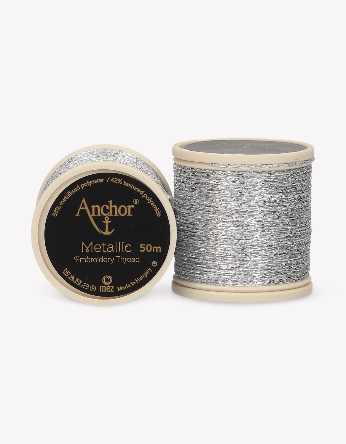 Anchor Metallic Stickgarn 50m Effektgarn