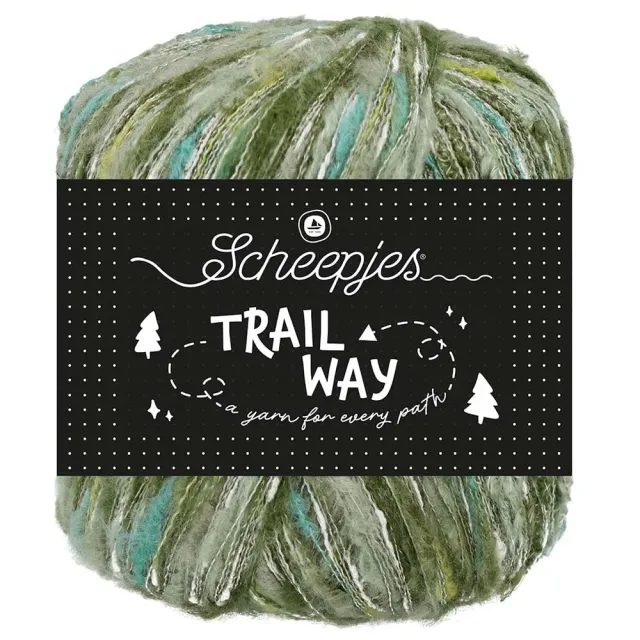 Scheepjes Trailway 006 Fern Garn 50g Grün Grau