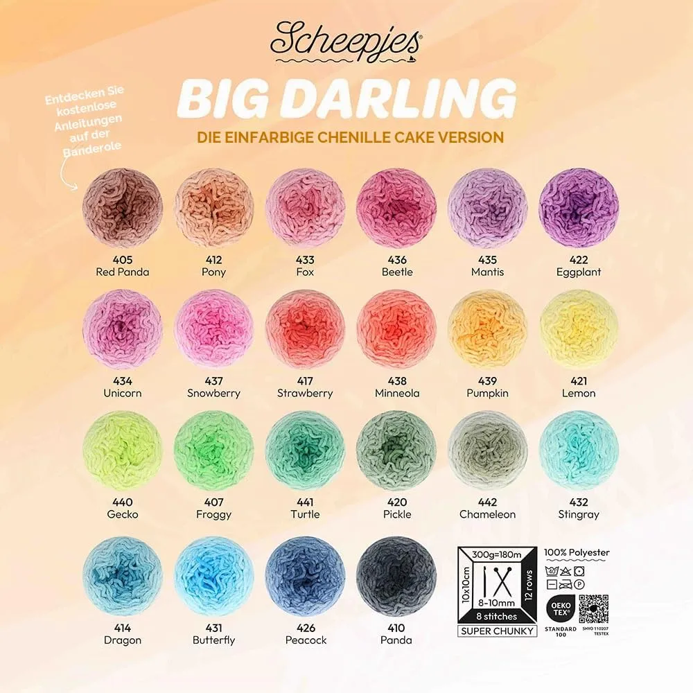 Scheepjes Big Darling 437 Wollersatz 300g Snowberry