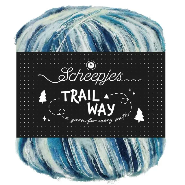 Scheepjes Trailway 004 Breeze Häkelgarn 50g blau