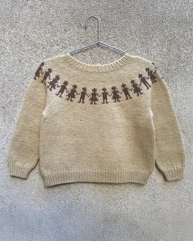 Knitting for Olive Unicef Pullover Strickanleitung Baby Fair Isle