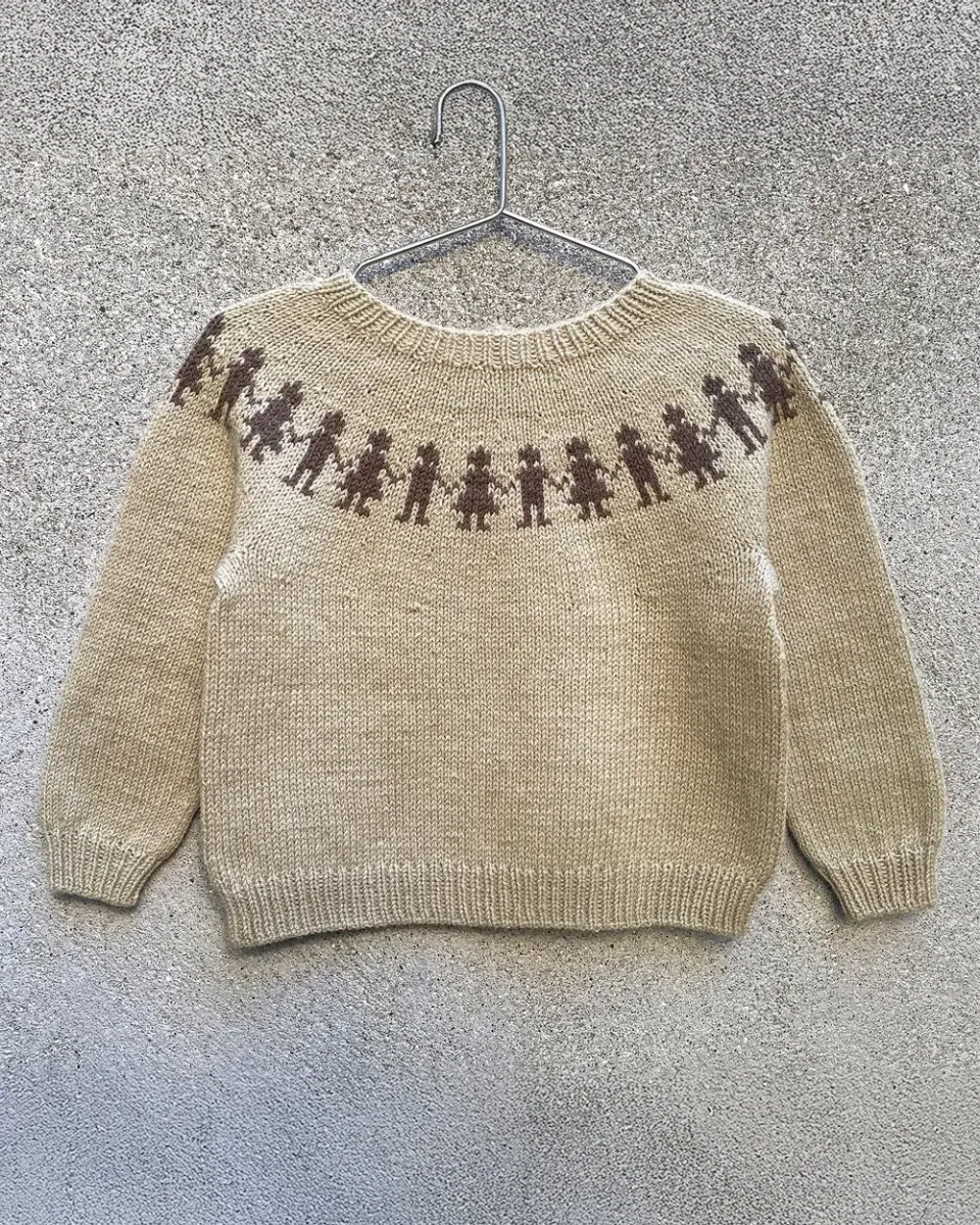 Knitting for Olive Unicef Pullover Strickanleitung Baby Fair Isle