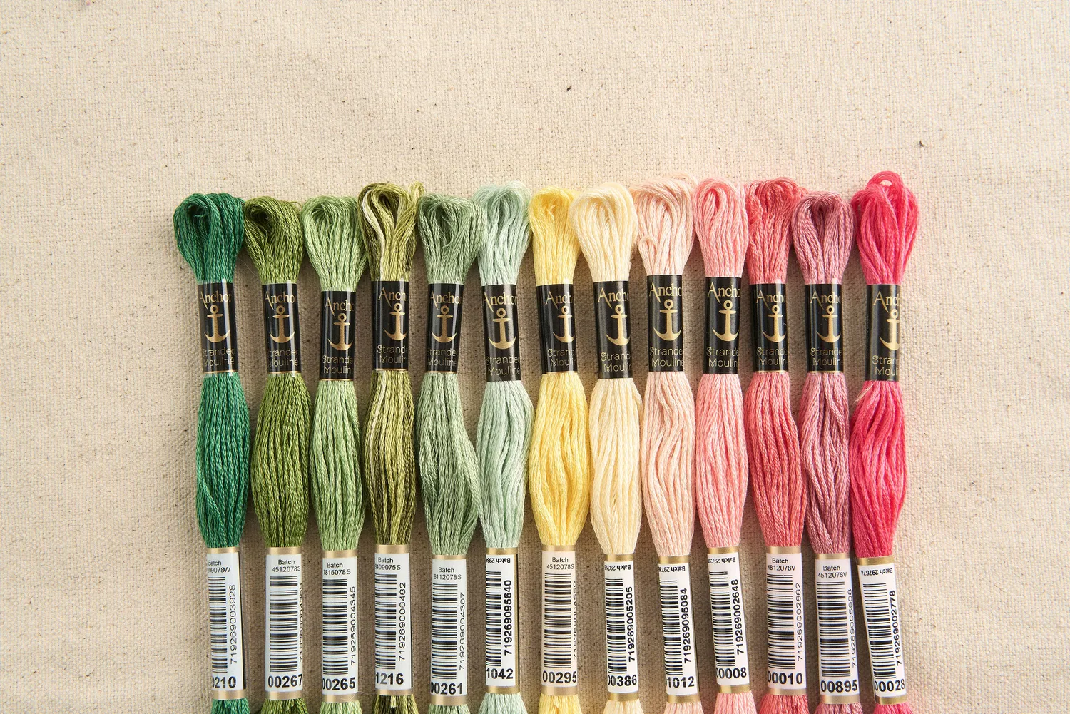 Anchor Cottage Garden Palette Stickgarn-Set 13 Stränge Baumwolle